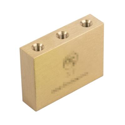 China Industrial Equipment High Quality Brass Tremolo Block 37mm For Recessed Bridges for sale