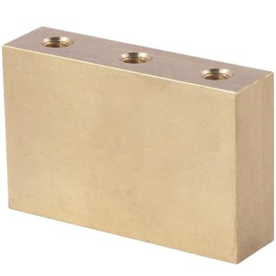 China Professional Industrial Equipment Precision Parts Machining Tremolo Block Brass for sale