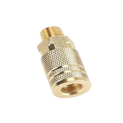 China Building Material Shops 1/4 NPT Plug In Plugs Male Female Industrial Pneumatic Coupler Air Connector Quick Fittings for sale