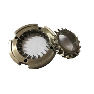 China Auto Part 5 Axis CNC Milling Stainless Steel Titanium Inconel Aerospace Turbine Compressor Impeller Blisk for sale