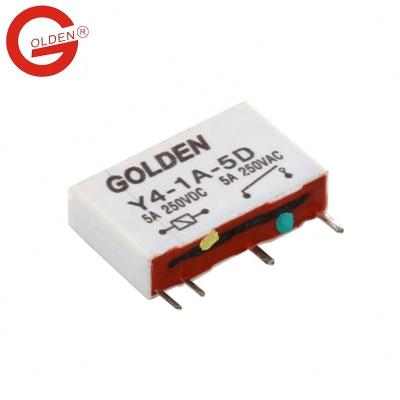 China Y4 Sealed 20*5*12.5mm Sealed Type Certificate Compliances 5A 250VAC Signal Relay for sale