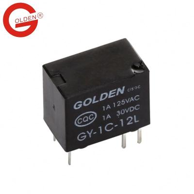 China PCBA GY 12V 1/3A Relay 12.5*7.5*10mm Sealed Type Turn Signal Relay for sale