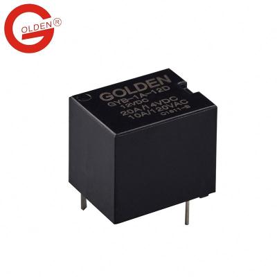 China GYB SPST 0.8w 12V 15A NO/NC 18.9*15.5*15.3mm Sealed and Waterproof Spare Automotive Relay for sale