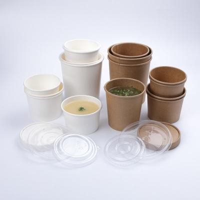 China Manufacturer Wholesale Low Price Biodegradable Environmental Friendly 16 Cup 118 Ounce Soup Disposable Soup Cup for sale