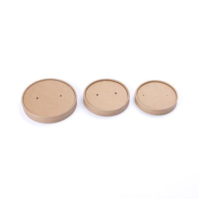 China Disposable Factory Directly Supply 90 Different Size Flat Surface Paper Lid Packaging Disposable Paper Lids for sale