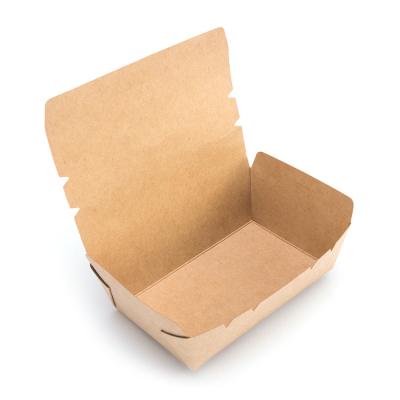 China Hot Sale Recyclable Small French Fries Paper Box Paper Disposable Paper Box for sale