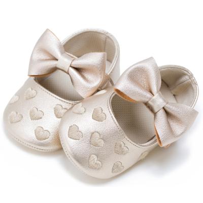 China Baby Shoes Lit The Cat 0-1 Years Like Embroidered Walking Shoes Bow Baby Indoor Soft Sole Sports Shoes for sale