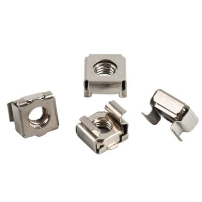 China Heavy industry m3m4m5m6m8 stainless steel lock 304 square welding cage lock nut for sale