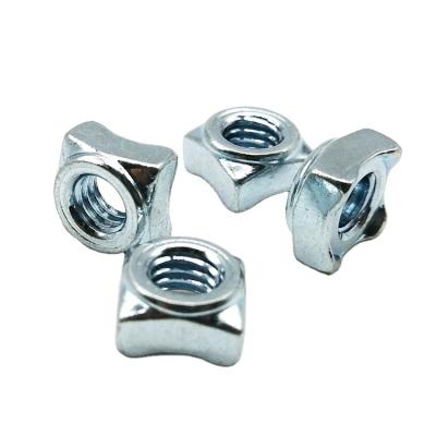 China Chinese automotive carbon steel m8 square nuts heavy industry supplier welding nut for sale