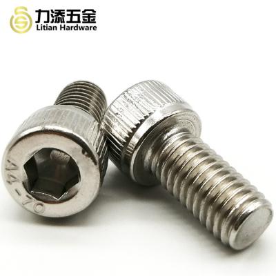 China HEX 304 A4-70 DIN912 M6*12 Stainless Steel Hex Socket Set Screw for sale