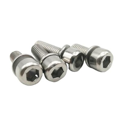 China Steel Pan Stainless Hex Socket Cylindrical Screw Socket Head Bolt Screw for sale