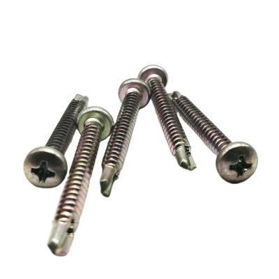 China Pan Stainless Steel 304 Self Dovetail Screw Cross Drilling Tapping Screws for sale