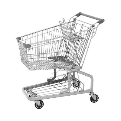 China Superamrket Wholesale German Equipment Shopping Trolley Carts Small Easy-Carry Trolley Kids Fruit Shops Shopping Trolleys for sale