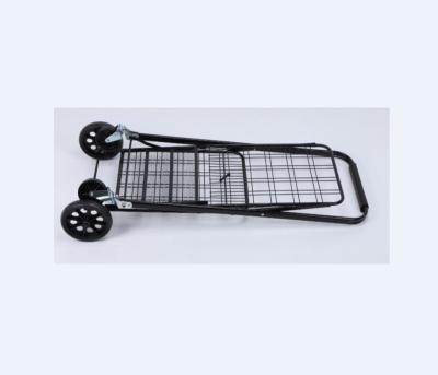 China Metal Wire Folding Shopping Trolley Folding Trolley With Telescopic Handle for sale