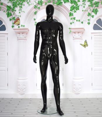 China Factory direct wholesale full body mannequin black male plastic dummy mannequin for sale