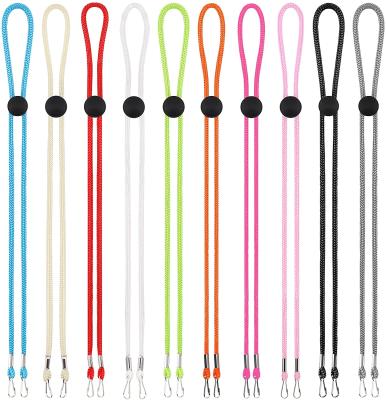 China Health Care Institutes Face Masking Wholesale Custom Colors Kids Adults Adjustable Holder Neck Strap With Clips Face Masking Lanyard for sale