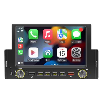 China 1 din stereo 5 inch car radio mp5 player with mirror link carplay radio BT FM Android auto car mp5 stereo for sale