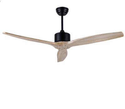 China High Quality Home Dining Room Remote Control Home Bedroom Ceiling Fan Wooden Chandelier for sale