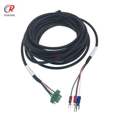 China Machinery Repair Shops 4Pin Data Cable for Allwin Yaselan Xuli 512i Inkjet Printer 7m Dika Gongzheng Power Cord Power Supply Data Cable for BYHX Boards for sale