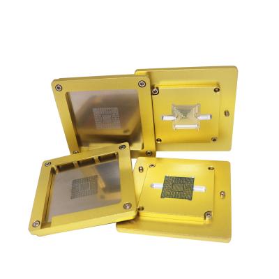 China Bga Reballing Station 80*80 Mm Stencils Workshop Machinery Repairs Solder Smd Reballing Station Solder Welding Machine for sale