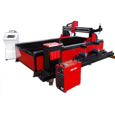 China Building Material Stores Sean CNC Plasma Cutting Table for Metal Plates and Pipes Integrated Plasma and Flame Cutter for sale