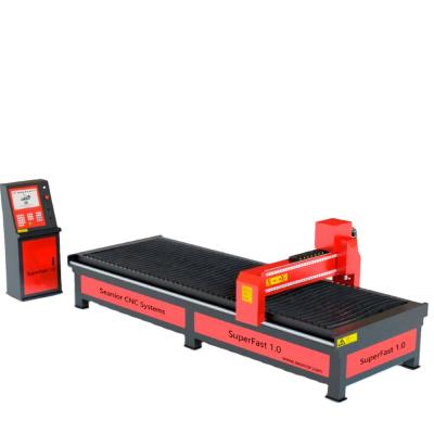 China Building Material Stores Best CNC Plasma And Flame Cutting Machine1325/1530 Selling Table With Waterbed for sale