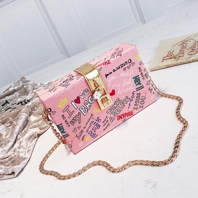 China Wholesale PU Metal Square Side Designer Vocation Style Purse Colorful Cross - Body Ladies Women Handbags for sale