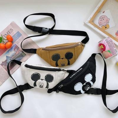 China Fashion mini cute canvas MIC keymouse kids pinch purse cross-body bag pussy package for kids for sale