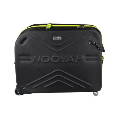 China Oxford 1200D+EVA 16 18 20 Inch Folding Bike Crate Trolley Travel Case Vehicle Hard Box for sale