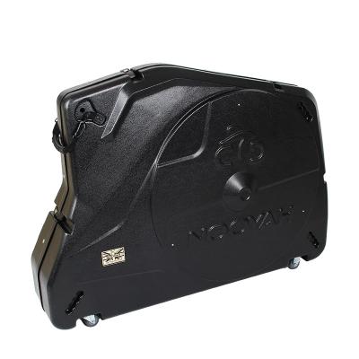 China ABS Triathlon Road Bike Travel Case Hard Carry Boxes Cycling Travel Carry Bag for sale