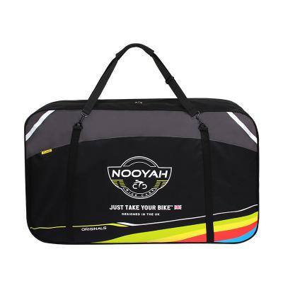 China 600X600D NOOYAH Heavy Duty Bike Bag Mountain Road Travel Carry On Luggage for sale