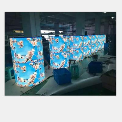 China Outdoor Flexible LED Display Screen Modularization Design 40*320mm Module for sale