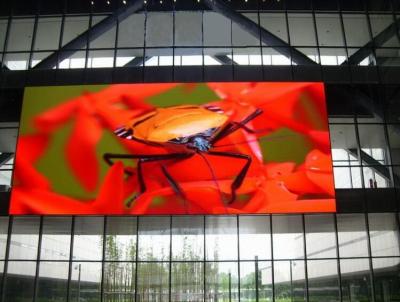 China Ultra Thin LED Video Wall Display , Seamless Commercial Outdoor LED Display Board for sale
