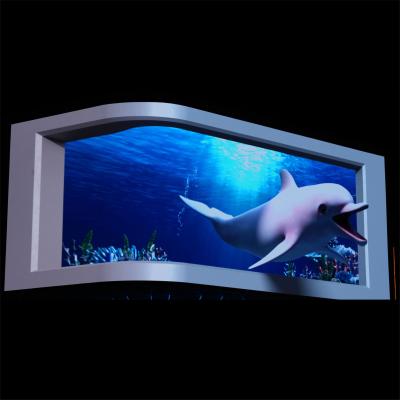 China P5.7 P6.67 3D LED Advertising Display Large Outdoor Led Display Screens for sale