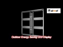 960x960mm cabinet  led energy saving display ip65 led screen high contrast