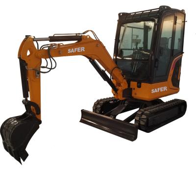 China Chinese Excavator 3.5 Ton Mini Excavator Prices 2 Ton Mini Digger Cheap Diesel Hydraulic Crawler Excavator Company EPA EU5 Manufacturer for sale