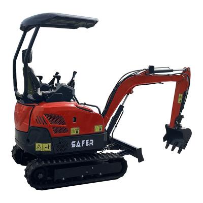 China China Micro Farmland Excavator China Price Import Small 1.5 Ton Crawler Kind Cheap Farm House 1 Ton Mini Excavator for sale