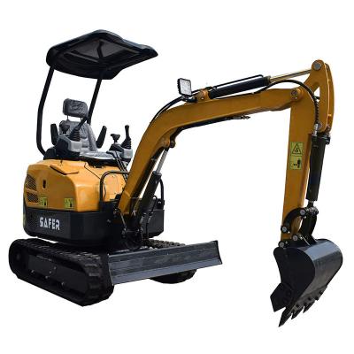 China Free Shipping China Cheap Mini Excavator Garden Farmland Excavator 1.8 Ton 2 Ton Mini Excavators EPA USA For Sale for sale