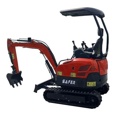 China Hydraulic Crawler Bagger 2022 Garden Farmland Excavator Small Retro Excavator 0.8t 1t 1.5t 2t 3t 6t 9t 13t 23t Kubota Mini Excavator Machine Price for sale