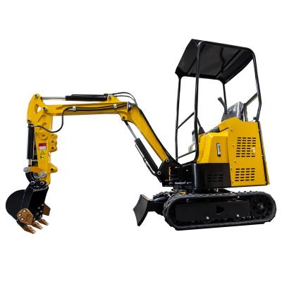 China Land Digging Fast Delivery and Quality Guarantee Small Agricultural Mini Excavator 1.5 Ton Crawler Excavator for sale