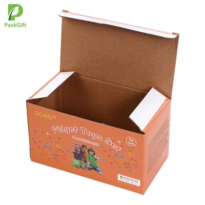 China Recycled Materials Wholesale Custom Cardboard Packaging Craft Box With Printing Logo for sale