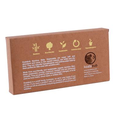 China Cheap Recycled Materials Brown Recycled Custom White Text Kraft Paper Box For Gift for sale