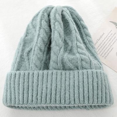 China COMMON Accessories Winter Hat Basic Cable Knit Hat Wholesale Multi Color RTS Fashion Solid Color High Quality Plain Hat for sale