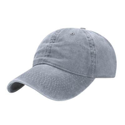 China COMMON Washed Cotton Baseball Cap 6 Panel Hat Adults Cloth Sports Caps Unisex Outdoor Casual Embroidered Hat for sale