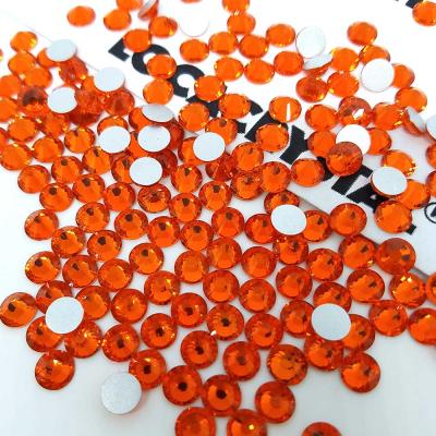 China Brand Hyacinth Color Nail Art Loose DMC Flatback Rhinestone Crystal Stone LOCACRYSTAL for sale