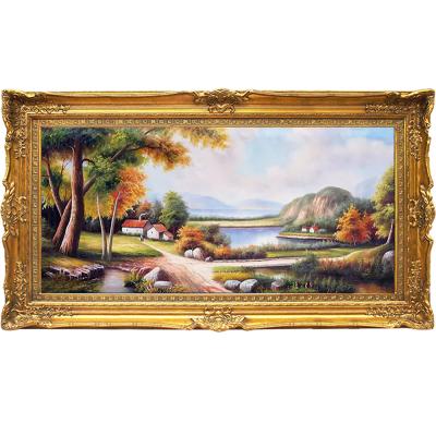 China Modern Hand Painted Beautiful Oil Painting Landscape Paintings Canvas For Wall Decoration for sale