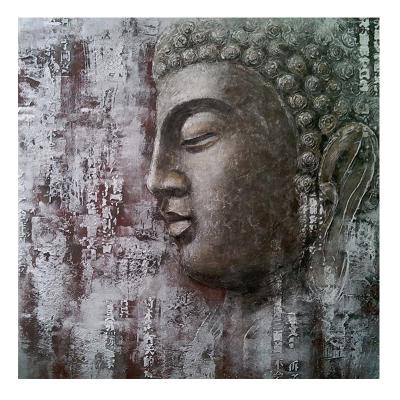 China High quality original custom made oil painting classical Buddha for wholesales for sale