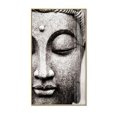 China Classic Hot Sale Crystal Buddha Wall Picture Art Porcelain Painting for sale