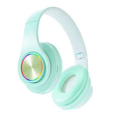 China Custom Made High Quality Mic Kids Wireless Sport Headphone Available Earphone Four Colors for sale