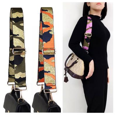 China New Camouflage Meetee B-S285 Handbag Shiny Gold Silk Strap Bag Strap for sale